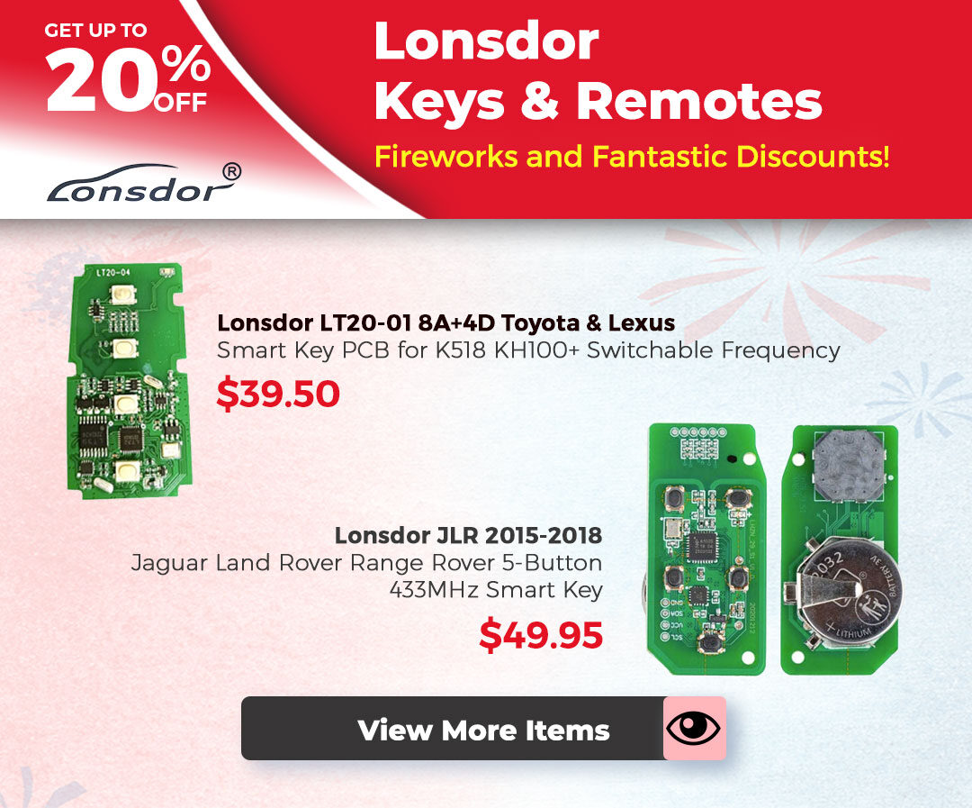 Lonsdor Keys & Remotes