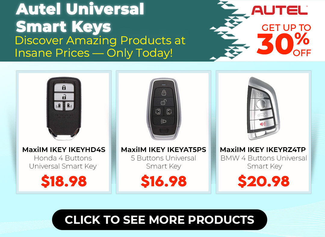Autel Universal Smart Keys